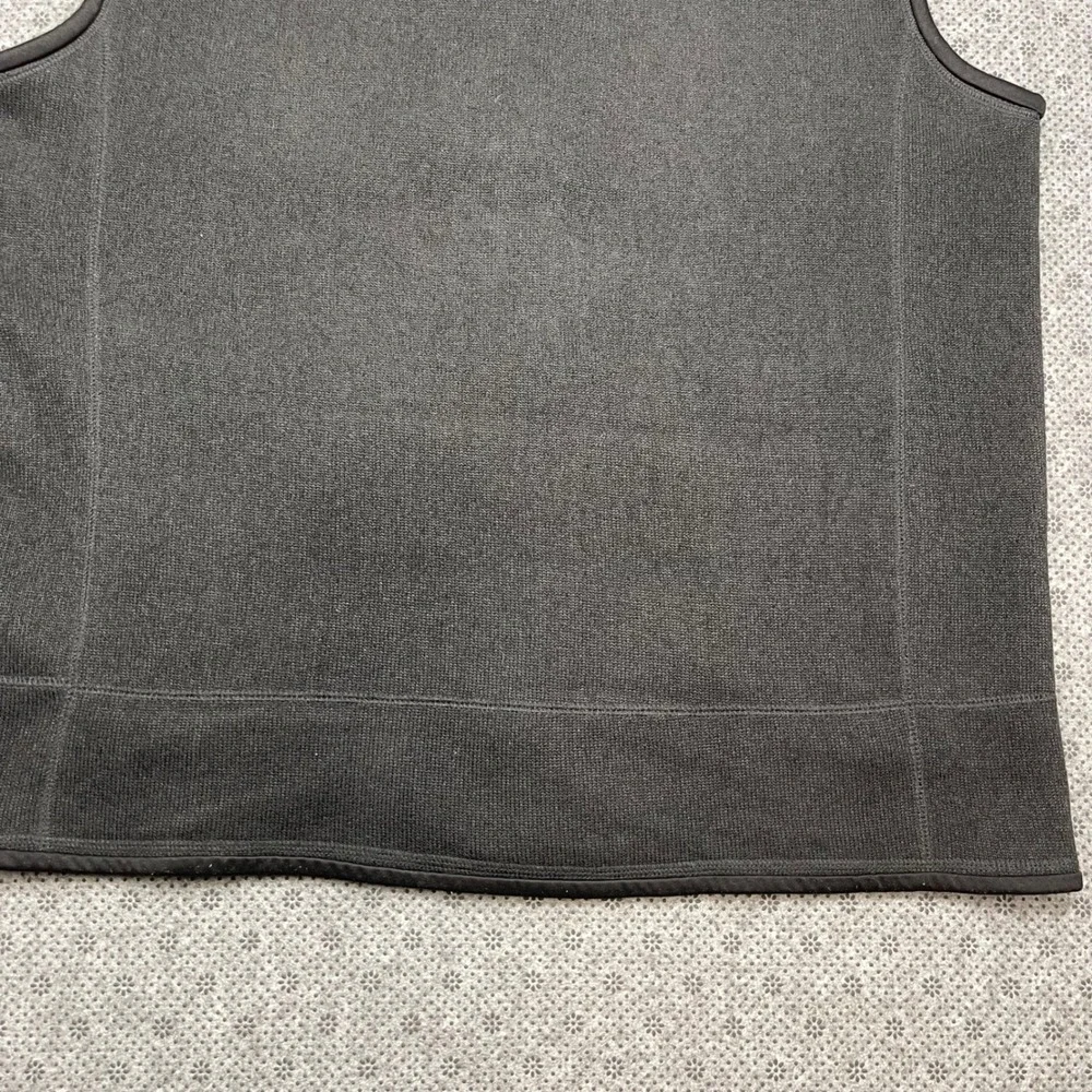 Patagonia Better Sweater Vest Mens‎ XL Black Full Zip Fleece Vest 25880 FA12